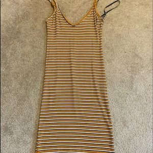 Mid length body con dress